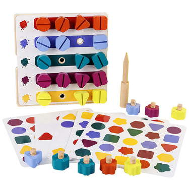 EcoToys BrainBox Laberinto | Juguete educativo de madera - Mejorar habilidades motoras